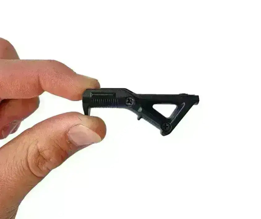 Goatguns - Mini Vinklet Frontgrep til Mini AR - Svart - Game-On.no