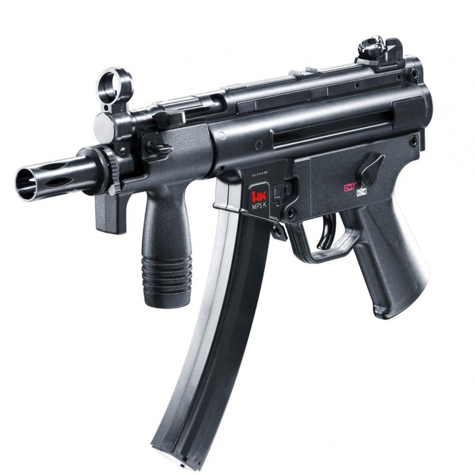 H&K MP5K PDW CO2 Drevet Softgun - Svart - Game-On.no