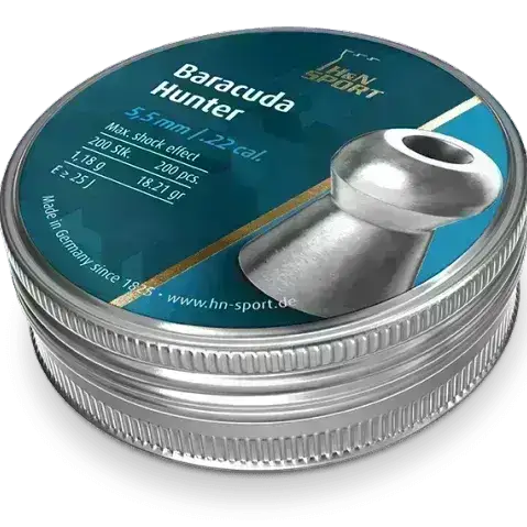 H&N Baracuda Hunter 5.5mm - 200stk - Game-On.no