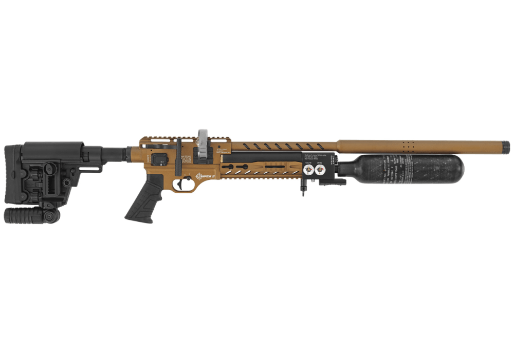 Hatsan Factor Sniper S - 4.5mm PCP Luftgevær - Bronse - Game-On.no