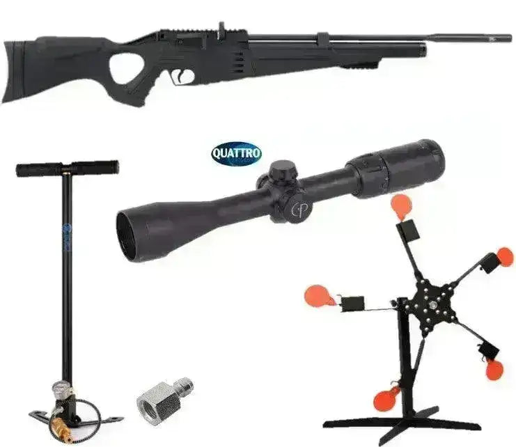 Hatsan Flash 101 QE - 4.5mm Luftgevær - PCP Rifle- PAKKE - Game-On.no