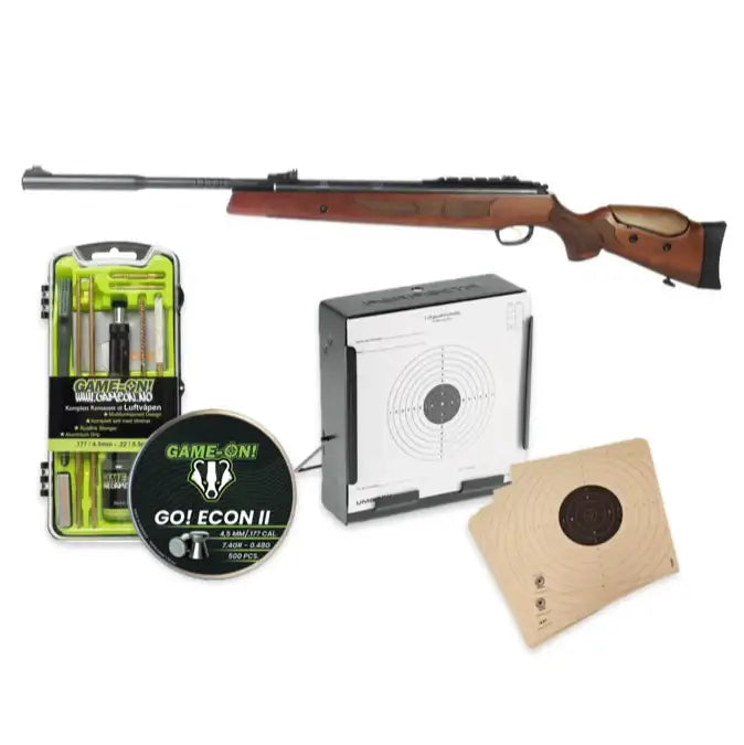 Hatsan Mod 135 QE Vortex - 4.5mm Luftvåpen Pakke - Game-On.no