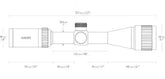 Hawke - Vantage 3-9x40 AO Mil Dot - Game-On.no