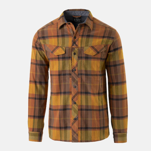 Helikon-Tex Defender Mk2 Shirt i Evening Pumpkin Plaid