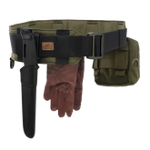 Helikon-Tex Forester Bushcraft Tur/Arbeidsbelte - Svart/Grønn - Game-On.no