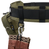 Helikon-Tex Forester Bushcraft Tur/Arbeidsbelte - Svart/Grønn - Game-On.no
