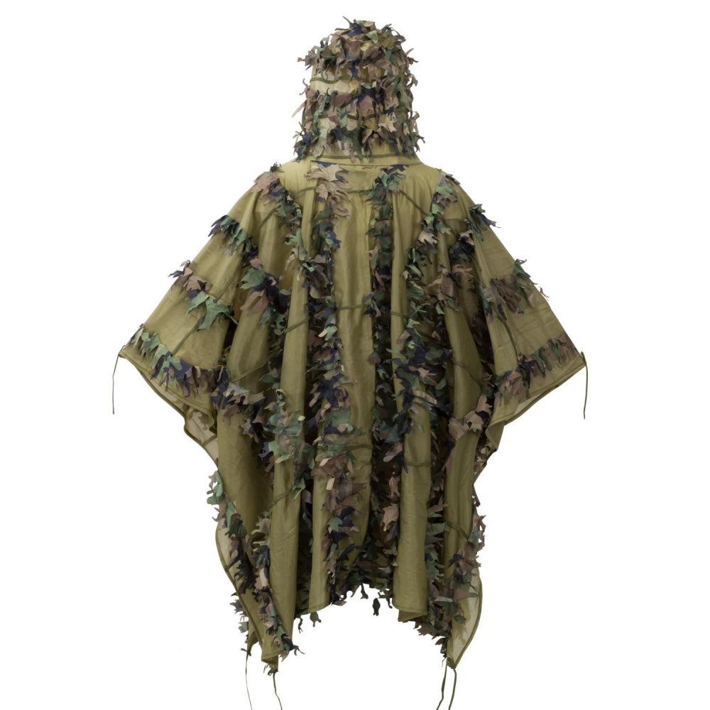 Helikon-Tex - Leaf Ghillie Poncho - US Woodland - Game-On.no