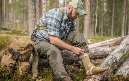 Helikon-Tex Ullsokker av Merinoull - Coyote/Oliven - Game-On.no