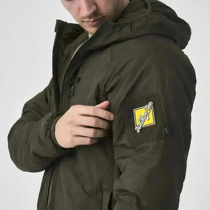 Helikon-Tex Wolfhound Climashield Apex 67g Jakke US Woodland - Game-On.no