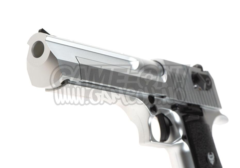 HFC - Deagle .50 Gassdrevet Softgun Pistol med Blowback - Sølv - Game-On.no