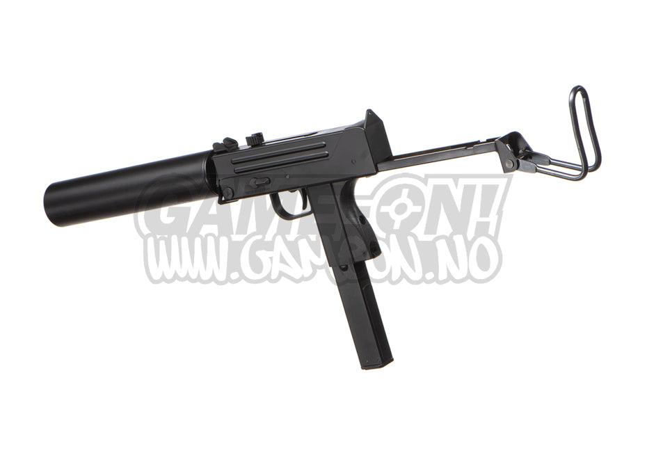 HFC - M11 SMG Gassdrevet Softgun Pistol med Blowback - Svart - Game-On.no