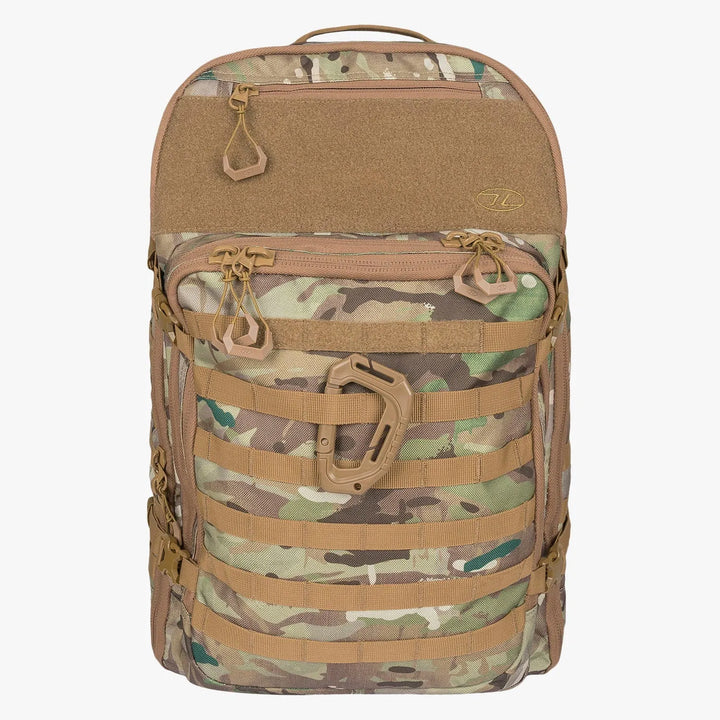 Highlander - Harrier 45L Taktisk Ryggsekk – Clamshell og MOLLE-system - Game-On.no