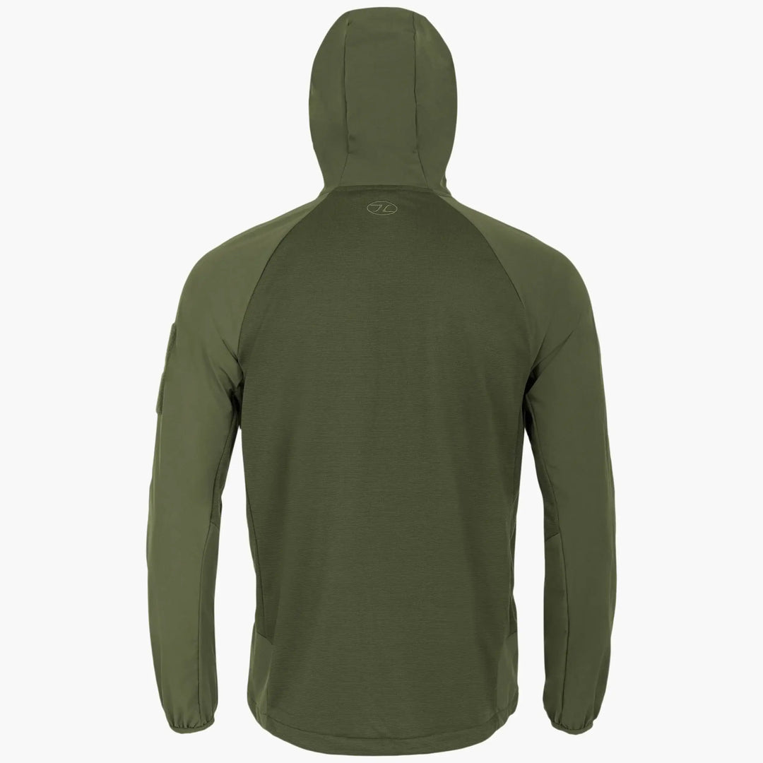 Highlander - Tactical Hirta Hybrid Jakke – Grid-Fleece og Vindtett Skall - Game-On.no