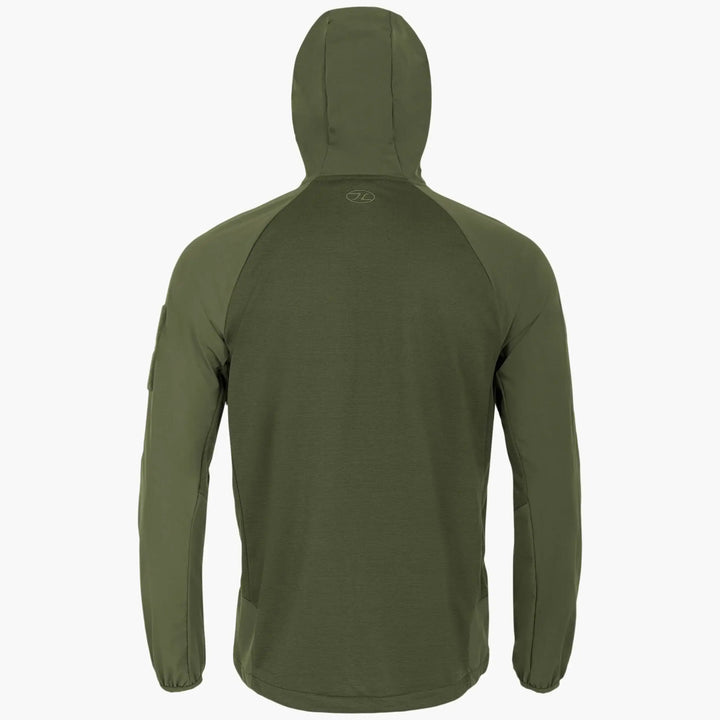 Highlander - Tactical Hirta Hybrid Jakke – Grid-Fleece og Vindtett Skall - Game-On.no