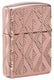 Zippo Armor Geometric Diamond Lighter