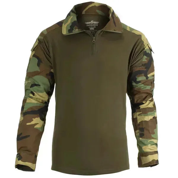 Invader Gear - Combat Shirt - Woodland - Game-On.no