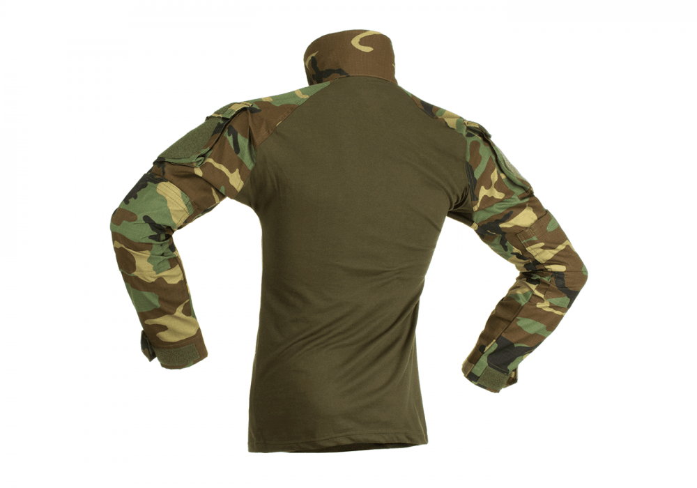 Invader Gear - Combat Shirt - Woodland - Game-On.no