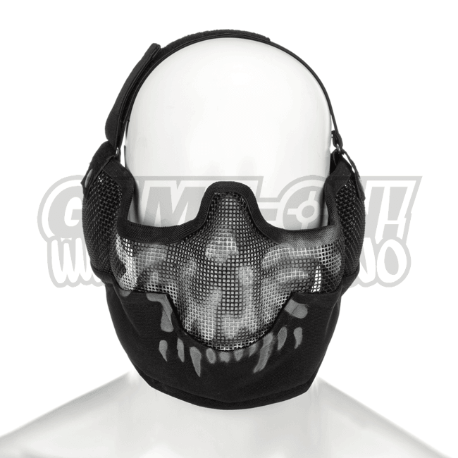 Invader - Mesh Maske med Gitter V2 - Death Head - Game-On.no