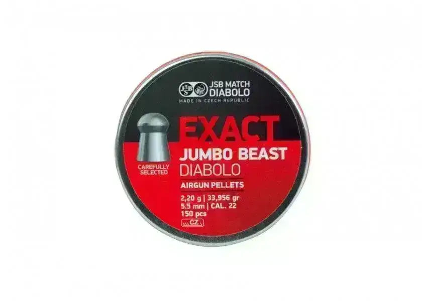 JSB Jumbo Exact Beast - 5.52mm - 150stk - Game-On.no
