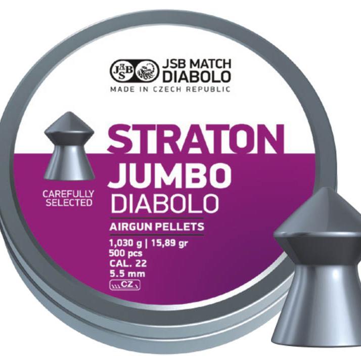 JSB Jumbo Straton - 5.5mm - 500stk - Game-On.no