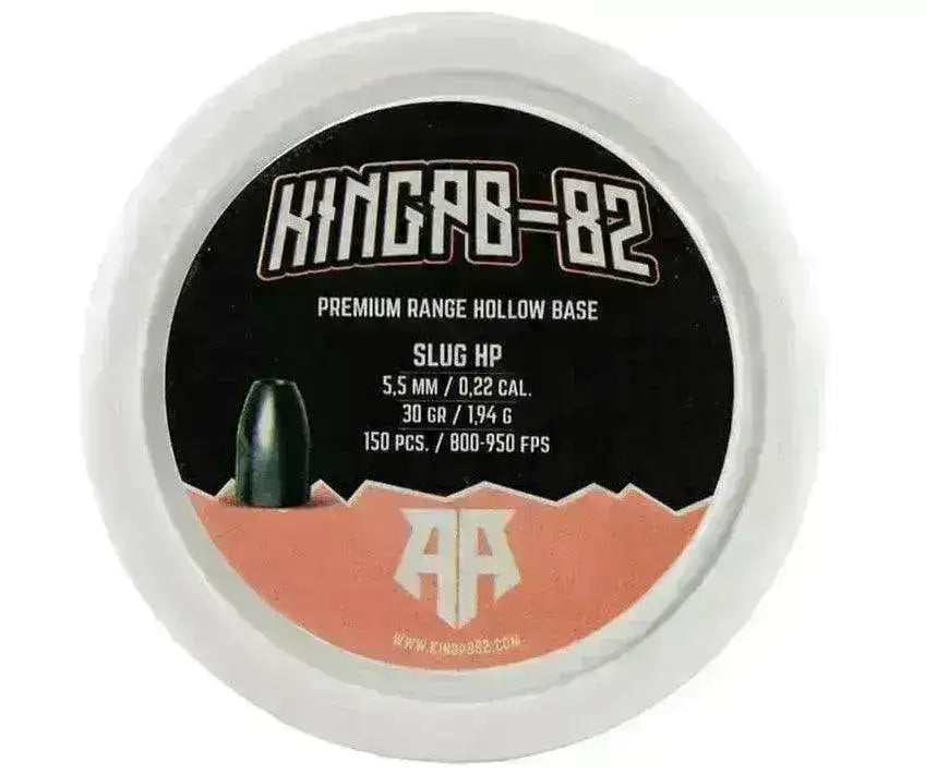KingPB-82 HB Slugs til Luftvåpen 5.5mm(.217) - 30gr - 150stk - Game-On.no