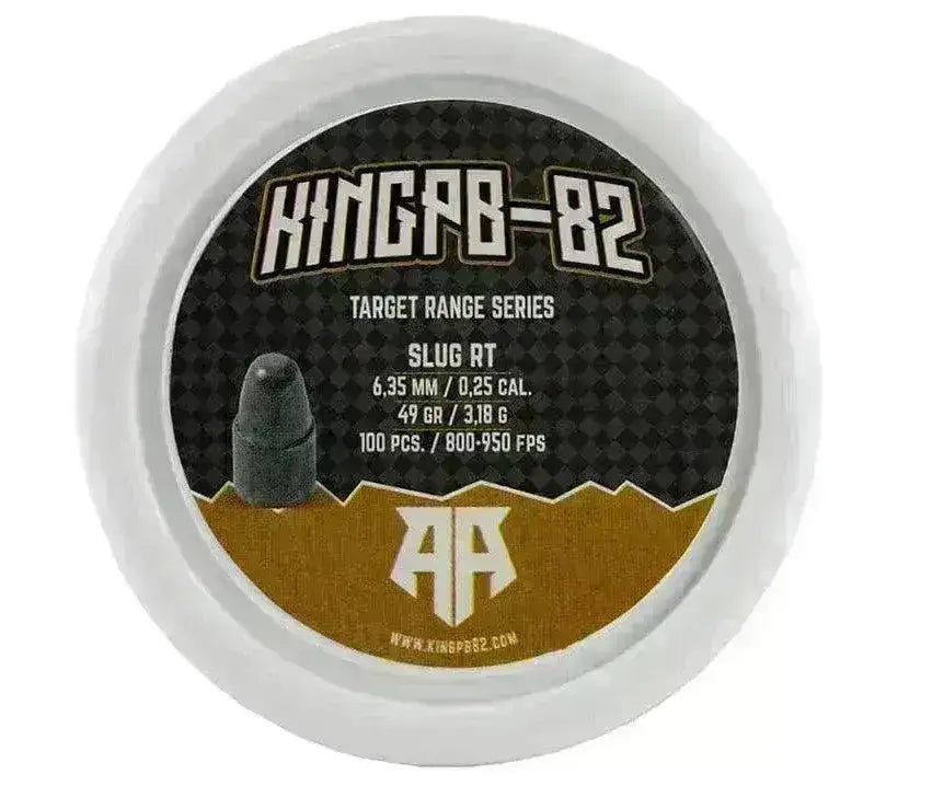 KingPB-82 RT Target Slugs til Luftvåpen 6.35mm - 49gr - 100stk - Game-On.no