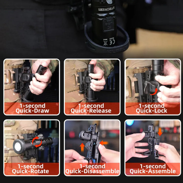 Klarus - AH3 - Hylster til Klarus Lommelykter - Game-On.no