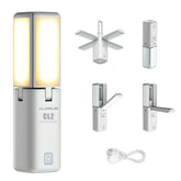 Klarus - CL2 Hvit - Oppladbar Turlykt med Oppheng - 750 Lumen - Game-On.no