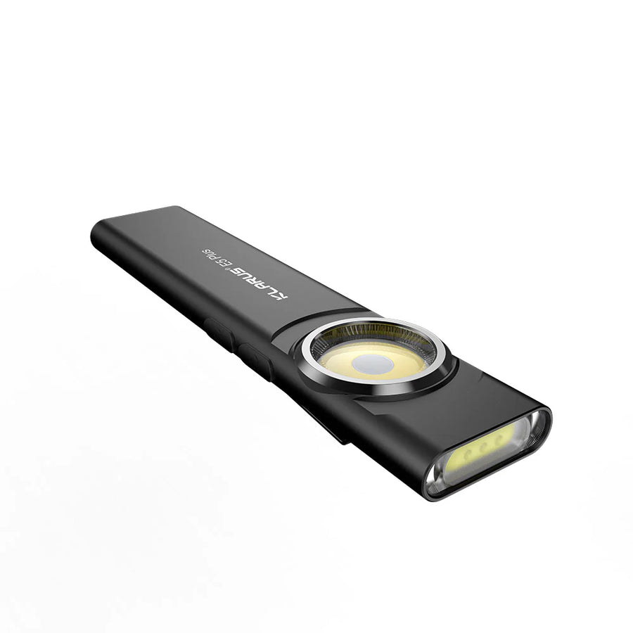 Klarus - E5 Plus Ultra Slim - Oppladbar Tur og Lommelykt - 150+650 Lumen - Game-On.no
