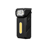 Klarus - E8 - Oppladbar Lykt med Tre Lysskilder og 180° Svingbart Hode - 1000 Lumen - Game-On.no