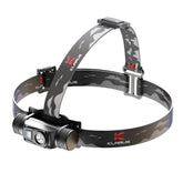 Klarus - HL1 - Vanntett Multifunksjon Hodelykt - 1200 Lumen - Game-On.no
