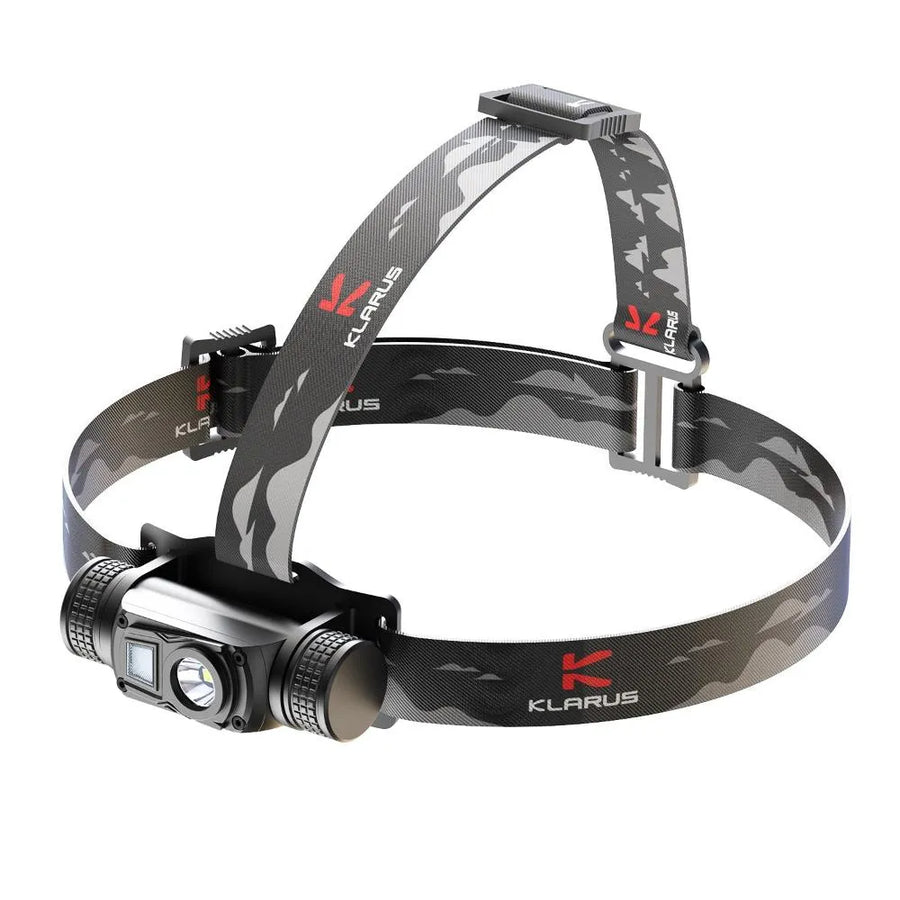 Klarus - HL1 - Vanntett Multifunksjon Hodelykt - 1200 Lumen - Game-On.no