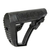 Kolbe til AR/M4/M16 Replika - Polymer Justerbar Kolbe Svart - Game-On.no