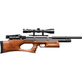 Kral Arms - Puncher Breaker Wood - PCP Drevet Luftgevær - 4.5mm - Game-On.no