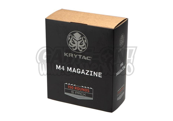 Krytac - Magasin til M4/M15/M16 Softgun Rifler - 5stk - Game-On.no