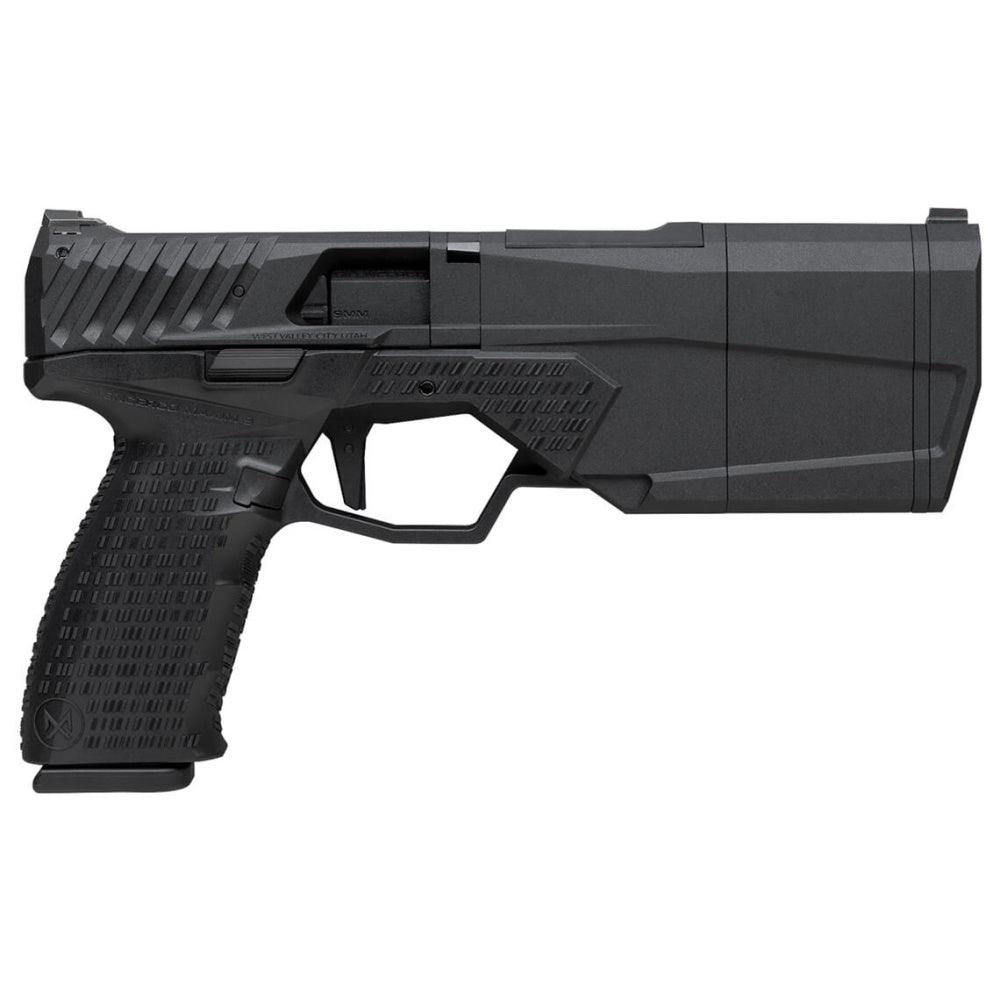 Krytac - SilencerCo Maxim 9 6mm Softgunpistol med Blowback - Game-On.no