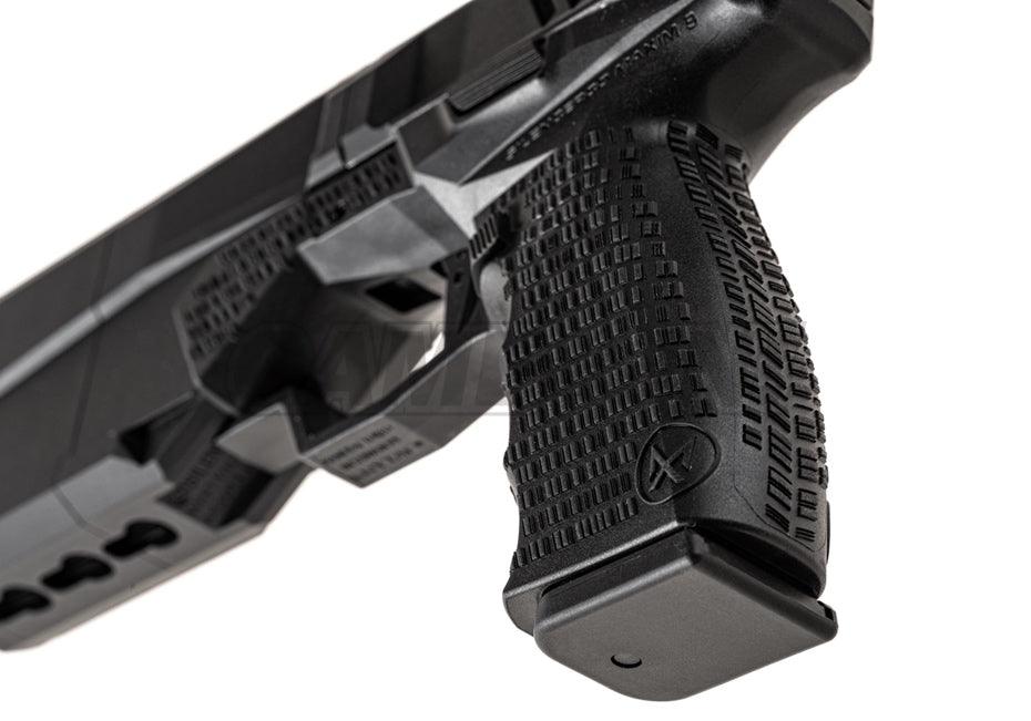 Krytac - SilencerCo Maxim 9 6mm Softgunpistol med Blowback - Game-On.no