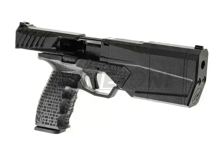Krytac - SilencerCo Maxim 9 6mm Softgunpistol med Blowback - Game-On.no