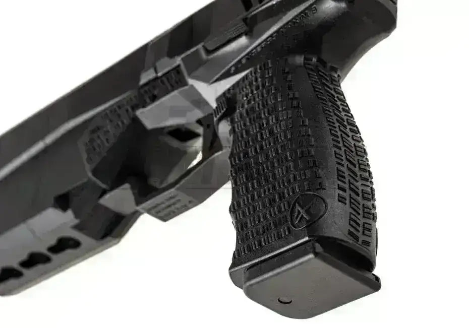 Krytac - SilencerCo Maxim 9 6mm Softgunpistol med Blowback - Game-On.no