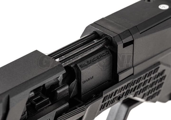 Krytac - SilencerCo Maxim 9 6mm Softgunpistol med Blowback - Game-On.no