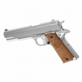 KWC - M1911 Silver Springer Pistol - Game-On.no