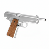 KWC - M1911 Silver Springer Pistol - Game-On.no