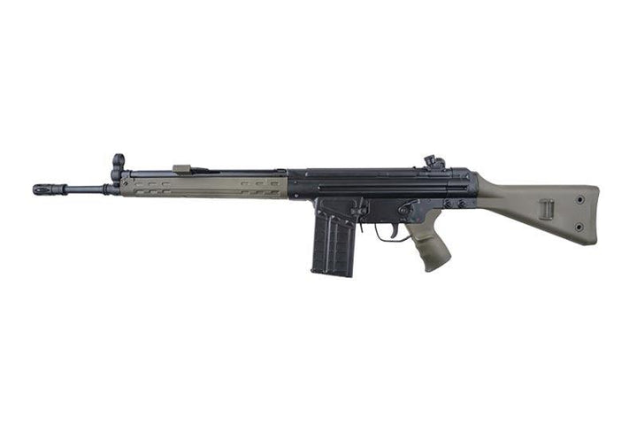 LCT - G3A3-S (LC-3) Elektrisk Softgunrifle - Olive Drab - Game-On.no