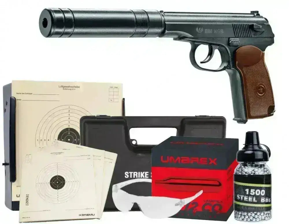 Legends PM KGB - Luftpistol 4.5mm Pakkesett - Game-On.no