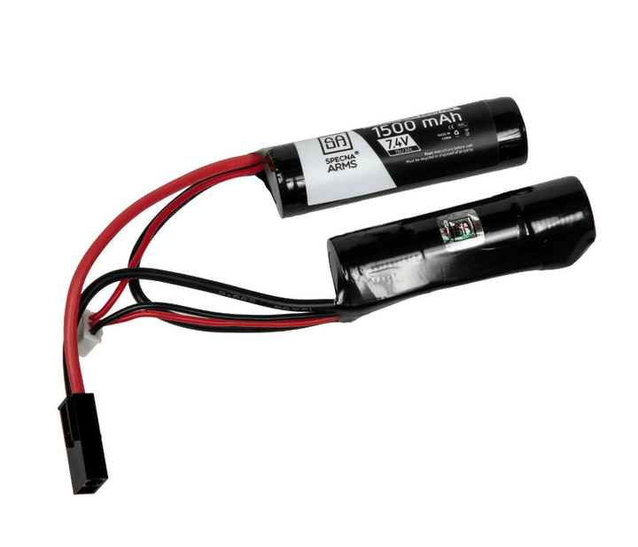 Li-Ion 7.4v 1500mAh 15c Airsoft Batteri - Mini-Tamiya - Game-On.no