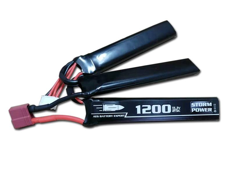 Li-Po 11.1V GEN2 Batteri - 1200mAh 25C - PDW Sticks - Game-On.no