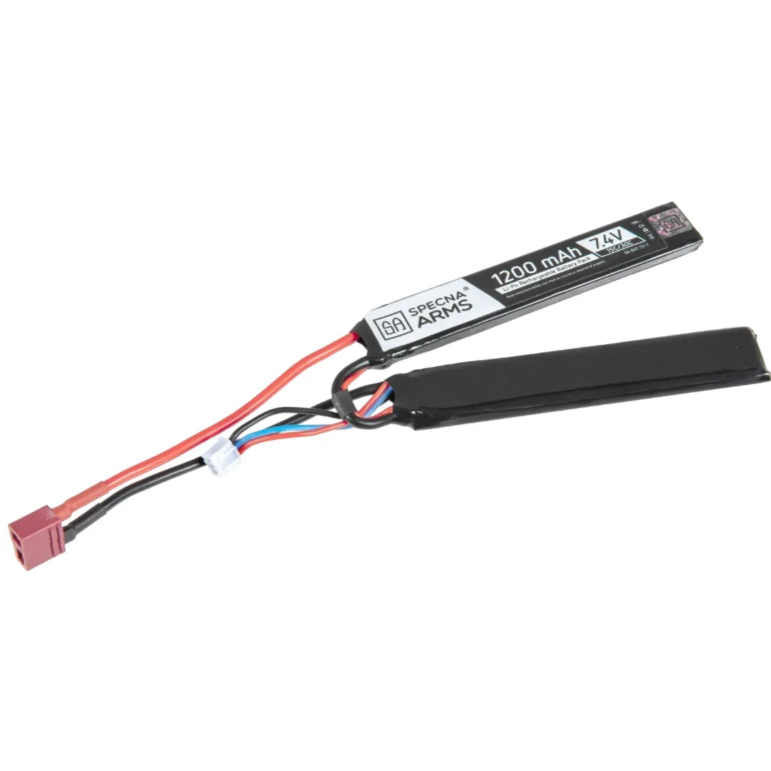 Li-Po Batteri 7.4V 1200mAh Sticks - 15/30C - T-Connect (Deans) - Game-On.no