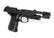 LS - M9 Tactical Gass Softgun med Blowback - Svart - Game-On.no