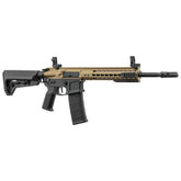 LT-19 - M4 Keymod Elektrisk Softgun Rifle V2 - Tan/Svart (PAKKE) - Game-On.no