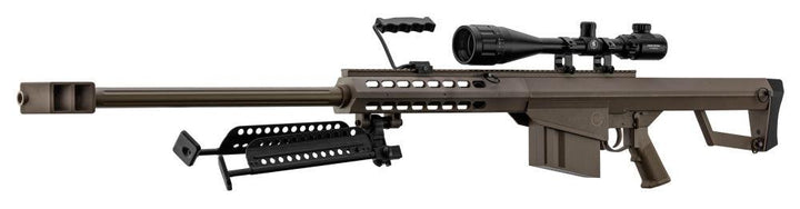 LT - Barrett M82 Sniper PAKKE Fjærdrevet Softgun - TAN - Game-On.no